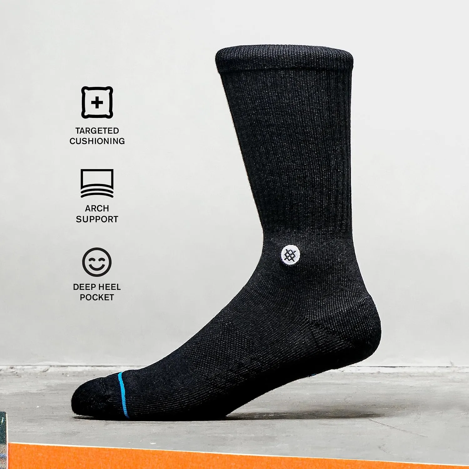 Stance Booster 3 Pack Crew Socks