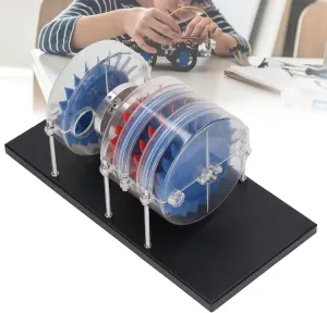 Steam Turbine Model, Physics Teaching Instrument Experimental steam Turbine Model, Principle Display Mechanical Learning, for Classroom Demonstration
