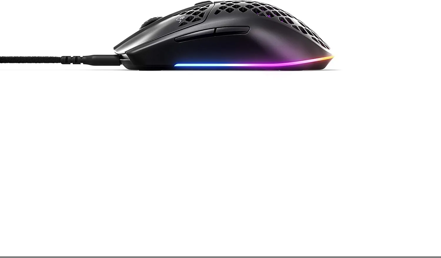 SteelSeries Aerox 3 - Super Light Gaming Mouse - 8,500 CPI TrueMove Core Optical Sensor - Ultra-lightweight Water Resistant Design - Universal USB-C connectivity