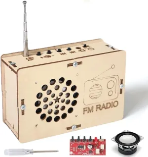 STEM DIY Radio Building Kit - Ideal for Kids 5-14
