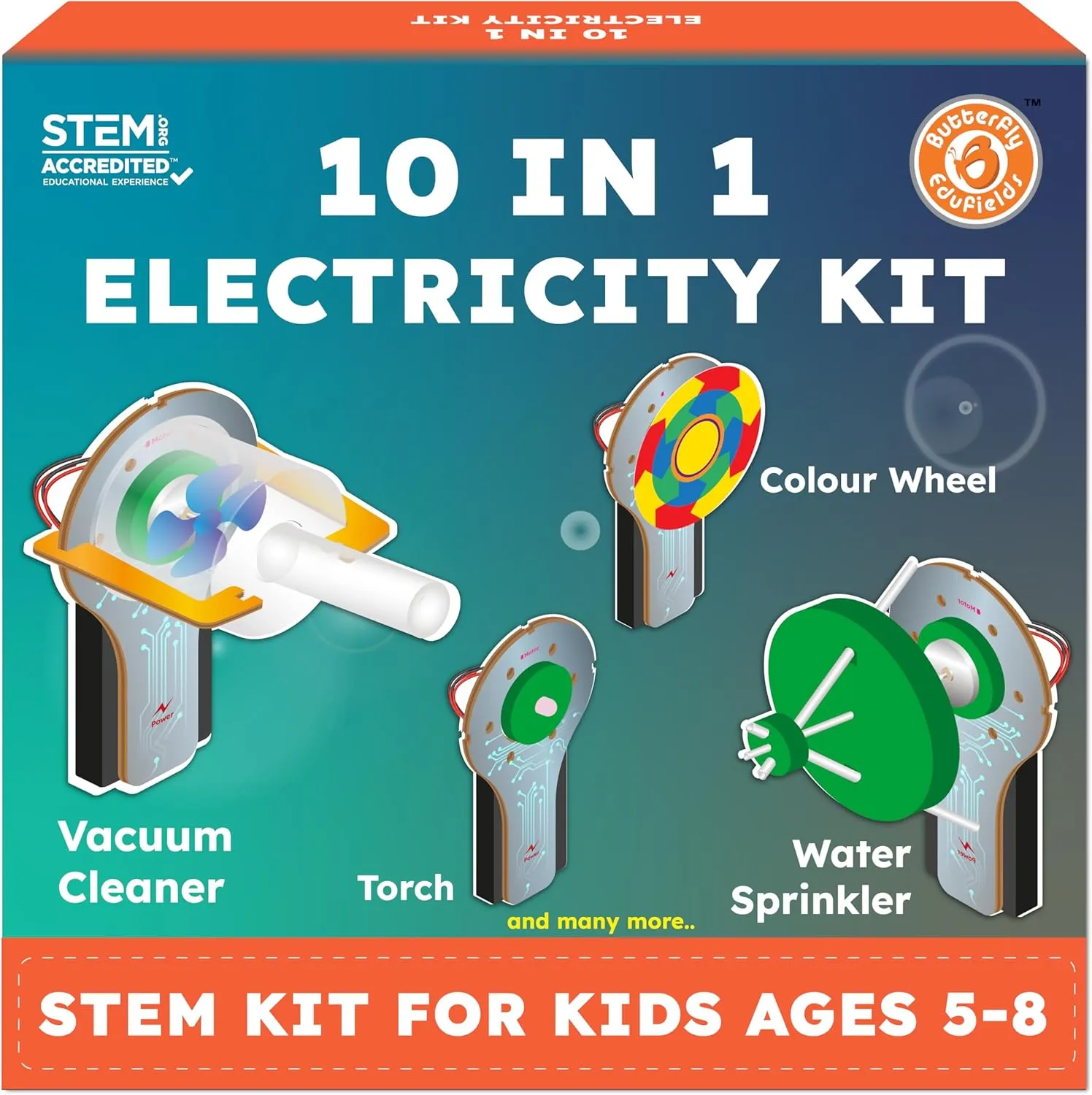 STEM Robotics Kit 7in1 Science Experiments Project Activities for Kids 6-8 8-12 Engineering Building Toy Electronic Motor Robot Craft for Boy 5 6 7 8 9 10 12  Year Old Girl Gift Summer Outdoor Toy