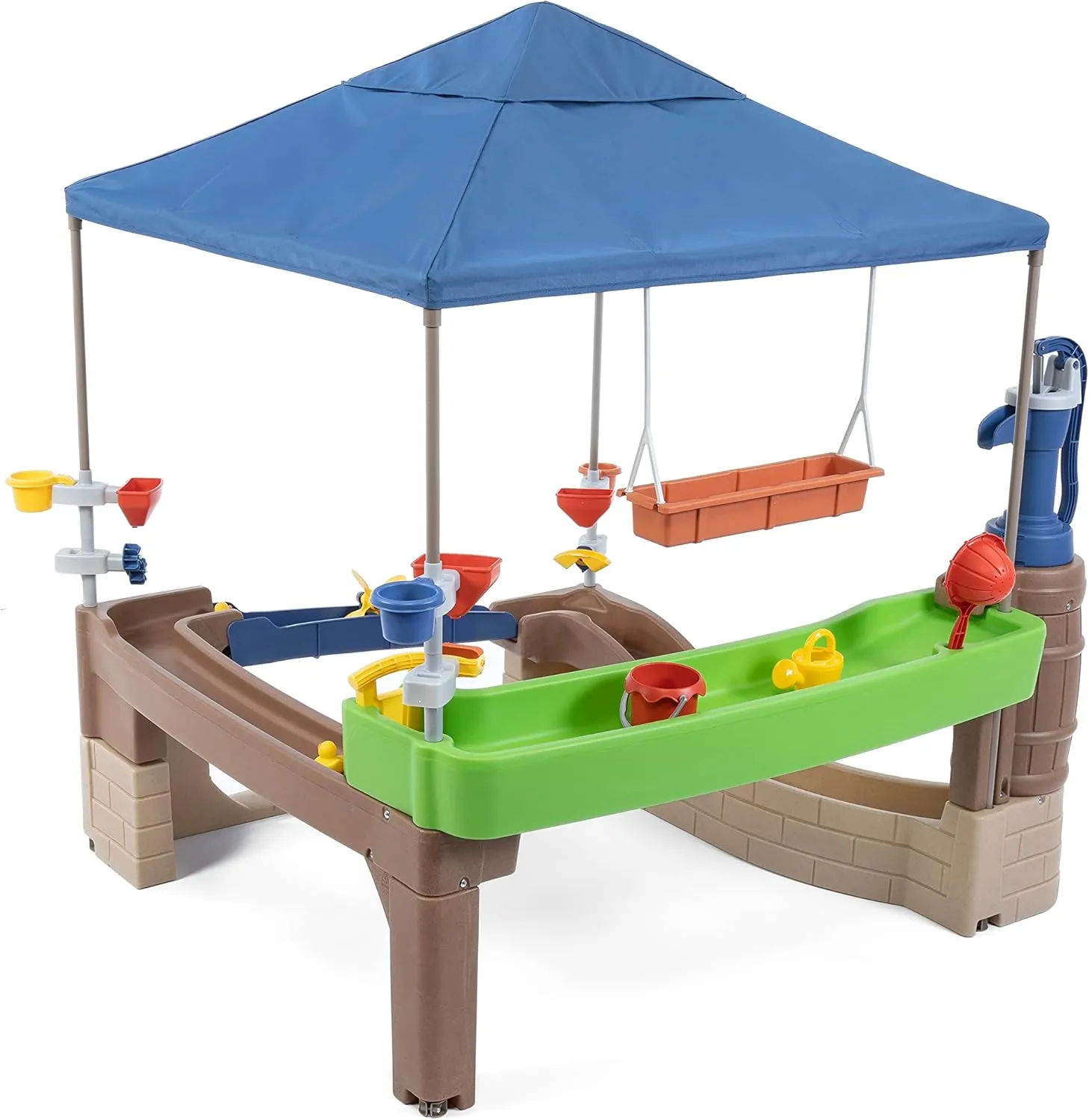 Step2 Pump & Splash Shady Oasis, Tan, Blue