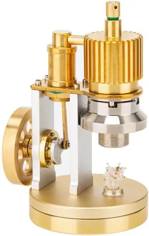 Stirling Engine Miniature Free-piston Hot Air Engine Model