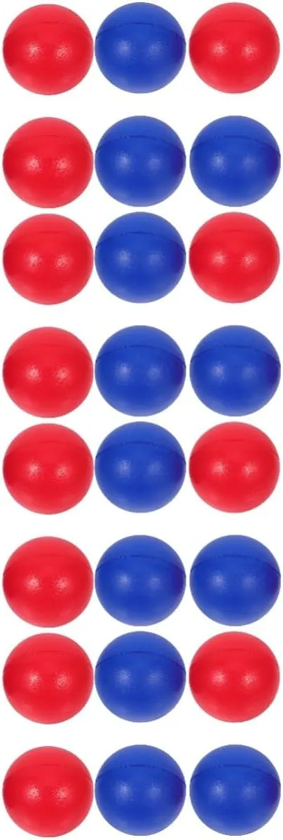 SUPVOX 4sets Beach Games for Boys and Girls Beach Paddle Ball Replacement Small Training Balls 6pcs*4