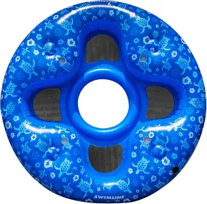 Swimline Tropical 4 Person Pool Lounger, Blue
