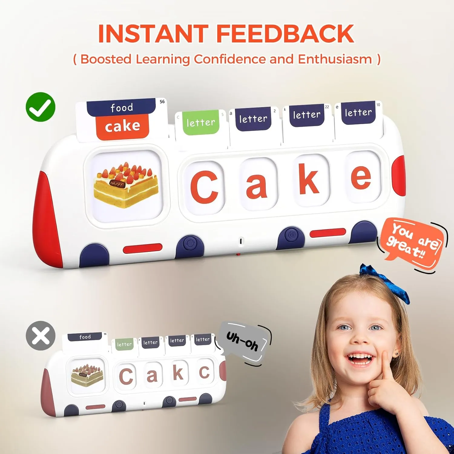 Talking Flash Cards for Toddlers Speech Therapy Toys Montessori Educational Toy for Kid Math & Alphabet Sight Word Games Sensory Learning Toys for 3  Year Old