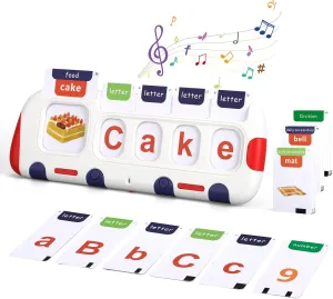 Talking Flash Cards for Toddlers Speech Therapy Toys Montessori Educational Toy for Kid Math & Alphabet Sight Word Games Sensory Learning Toys for 3  Year Old