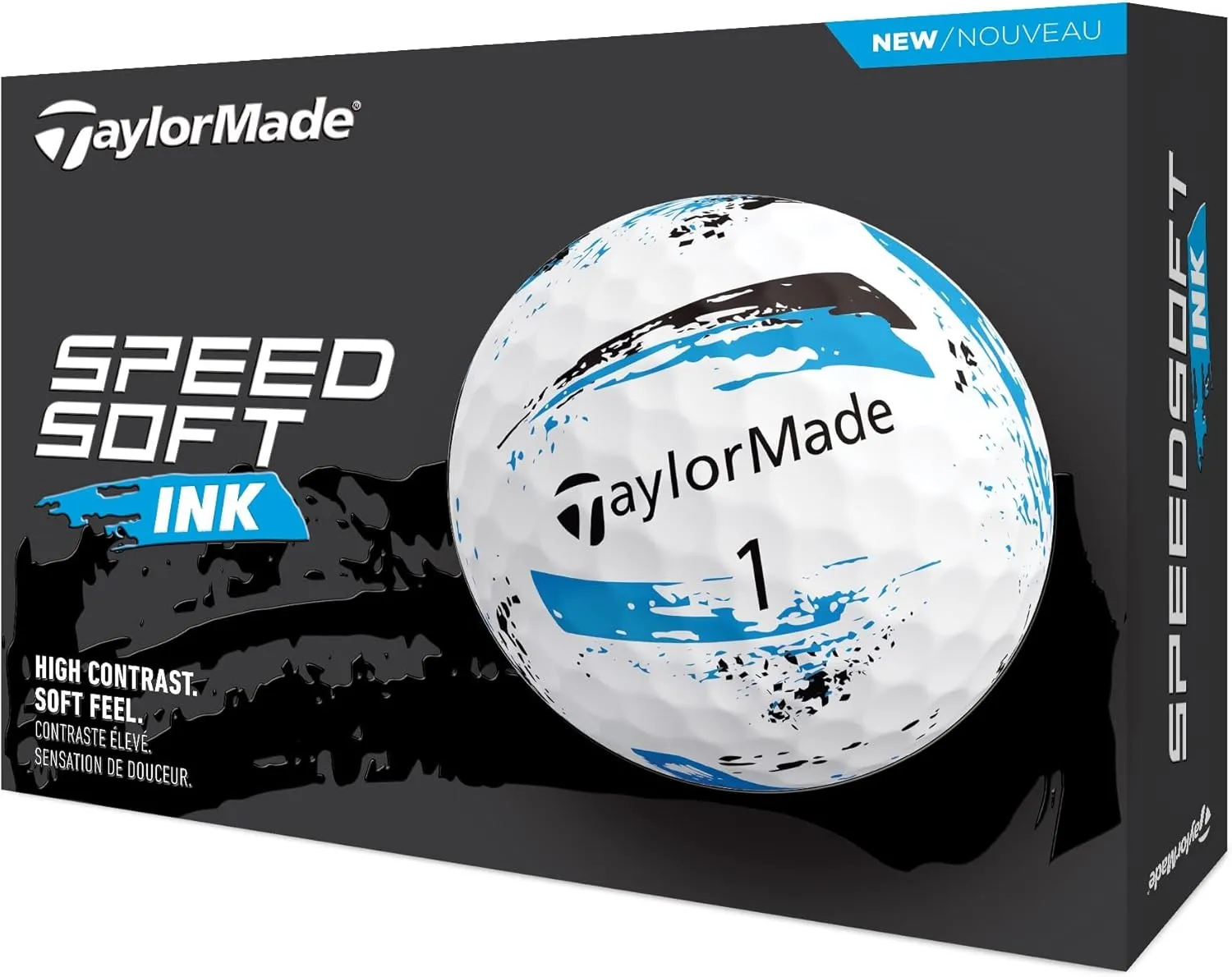 TaylorMade Golf Speed Soft Ink Golf Balls