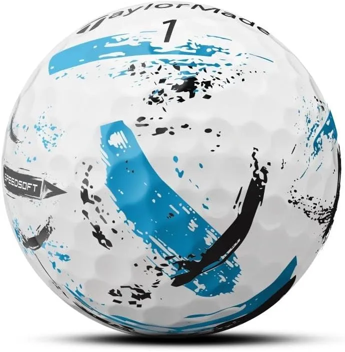 TaylorMade Golf Speed Soft Ink Golf Balls