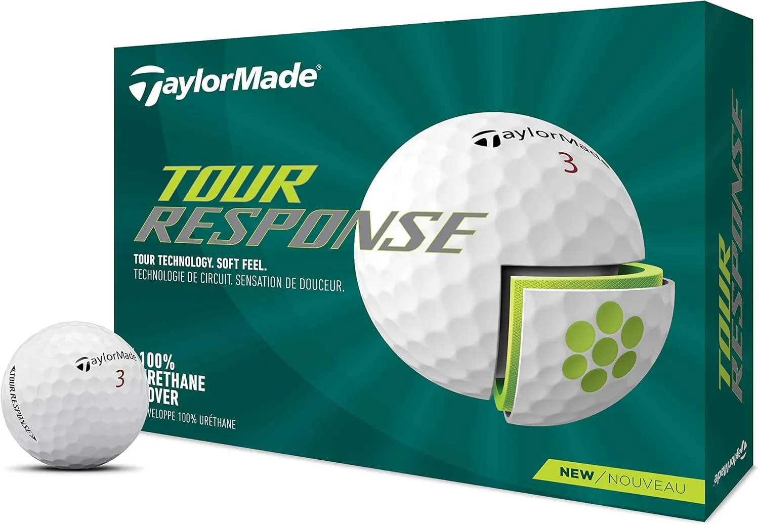Taylormade Tour Response Stripe Golf Balls
