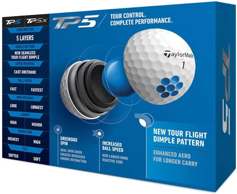 TaylorMade TP5 Golf Balls
