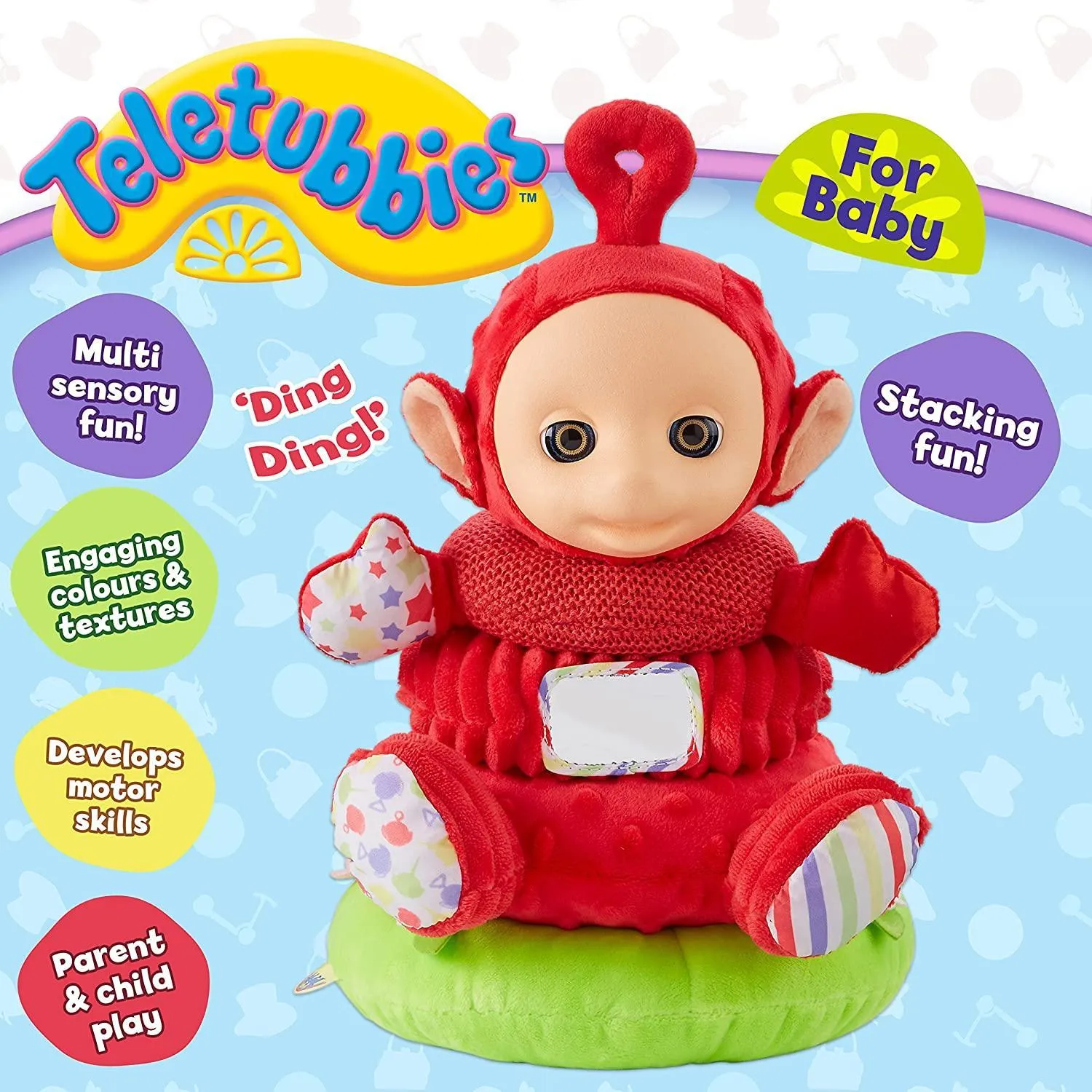 Teletubbies 6796 Stackable Po Soft Toy