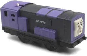 Th-omas and Friends Train Plastic Electric Master Battery Powered Toy Set Kids Boys Girls (Splatter Train Set)