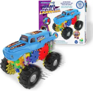 The Learning Journey – Techno Gears – Night Crawler – 60  Pieces – Kid Toys & Gifts for Boys & Girls Ages 6 Years and Up – Award Winning Toy - STEM