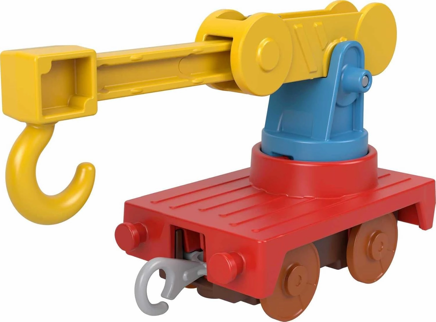 Thomas & Friends Motorized Toy Set Muddy Fix ‘em Up Friends Carly the Crane & Sandy the Rail Speeder for Preschool Pretend Play Kids Ages 3  Years