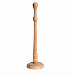 TickiT - 73911 Wooden Ring Stand Base - Heuristic Play - Loose Parts Montessori-Style Toy - Natural Toddler Toys