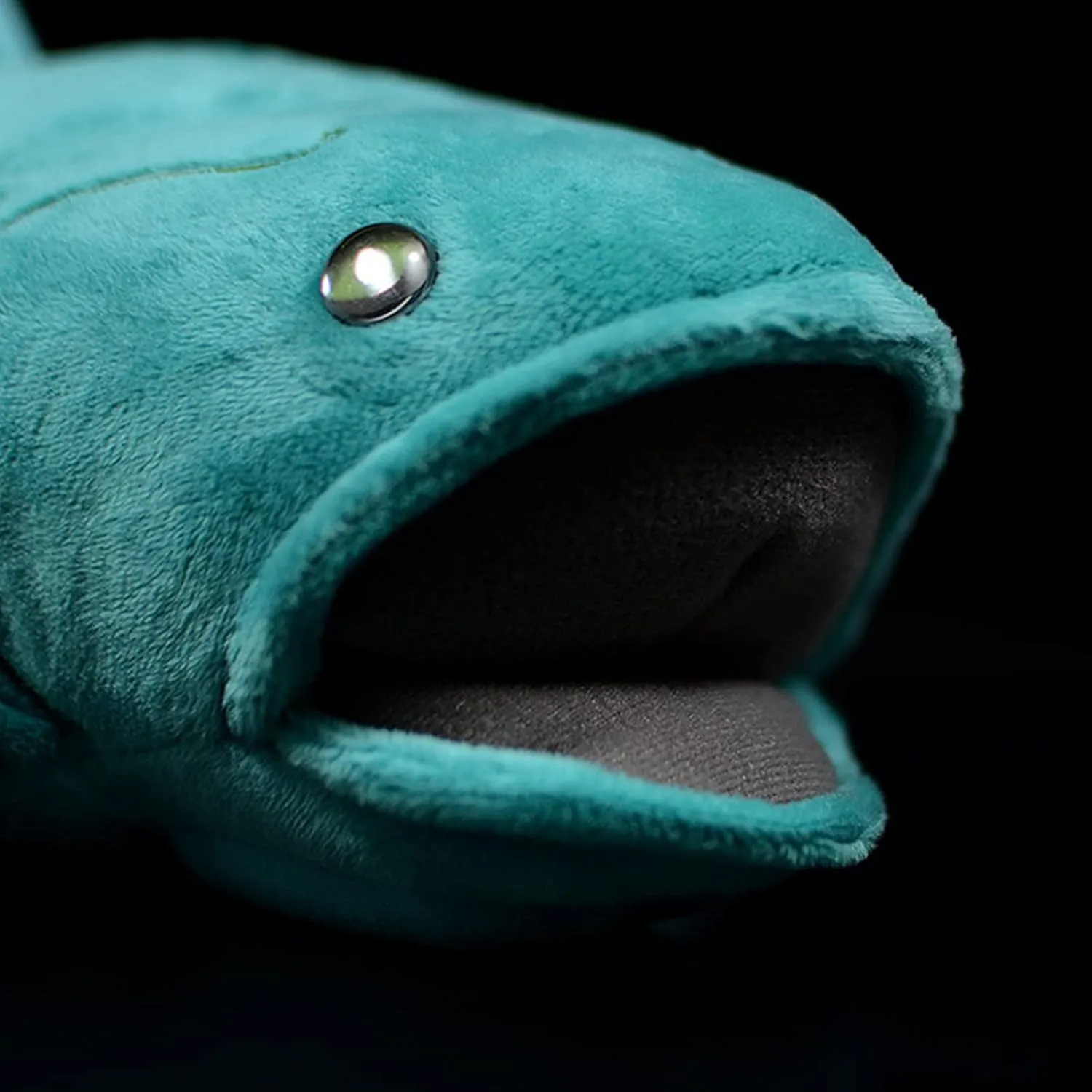 Tiny Heart Simulation Coelacanth Plush Toys, 14.96inch Soft Coelacanth Fish Stuffed Animal Plush Toys Christmas Boys Girls Gift Decoration