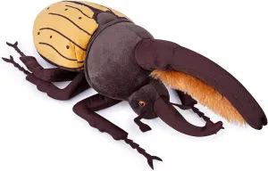 Tiny Heart Ultra Realistic Great Halberd Beetle Plush Plush Toy, 9.8" Soft and Fluffy Insect Stuffed Animal Figure Very Fun Kids Gifts Home Decor Pumps Collectibles…