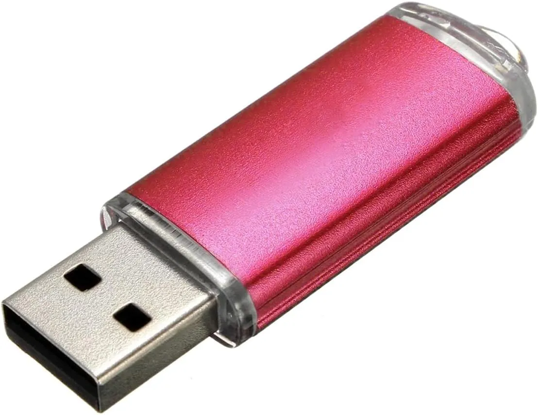 TOPESEL USB Flash Drive 5 Pack 64GB USB 2.0 Flash Drive Memory Stick USB Drive Jump Drive USB Storage Flash Drives Pen Drive Thumb Drives (5 Mixed Colors: Black Blue Green Red Silver)