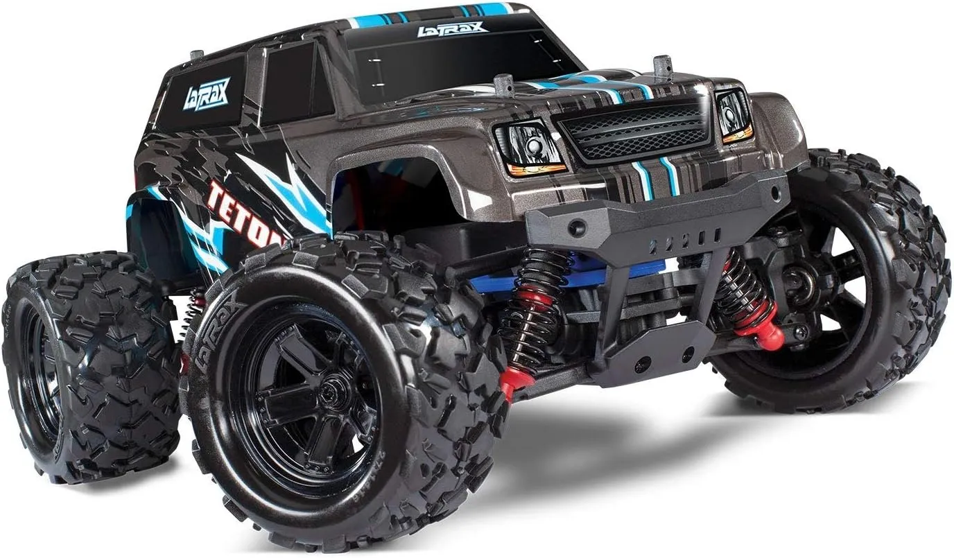 Traxxas 76054-5-BLK Teton 1/18 Scale 4WD Truck Fully Assembled Ready to Run 2.4G