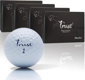 Trust Panther,Extra Thin Urethane Cover with Max COR Big Core,Soft & Elasticity Feel, Green Side Control with Distance