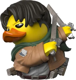 TUBBZ First Edition: Attack On Titan - Levi Ackerman Cosplaying Rubber Duck Vinyl Figure