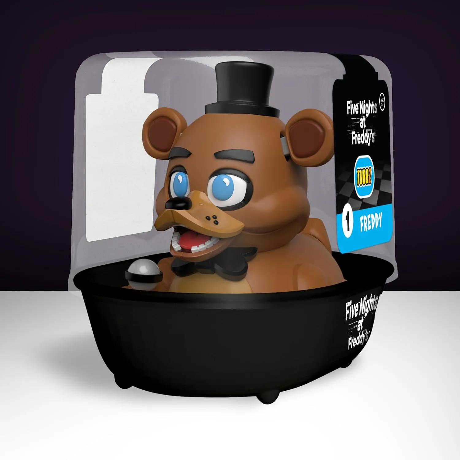 TUBBZ First Edition: Five Nights at Freddy's - Freddy Fazbear Cosplaying Rubber Duck Vinyl Figure