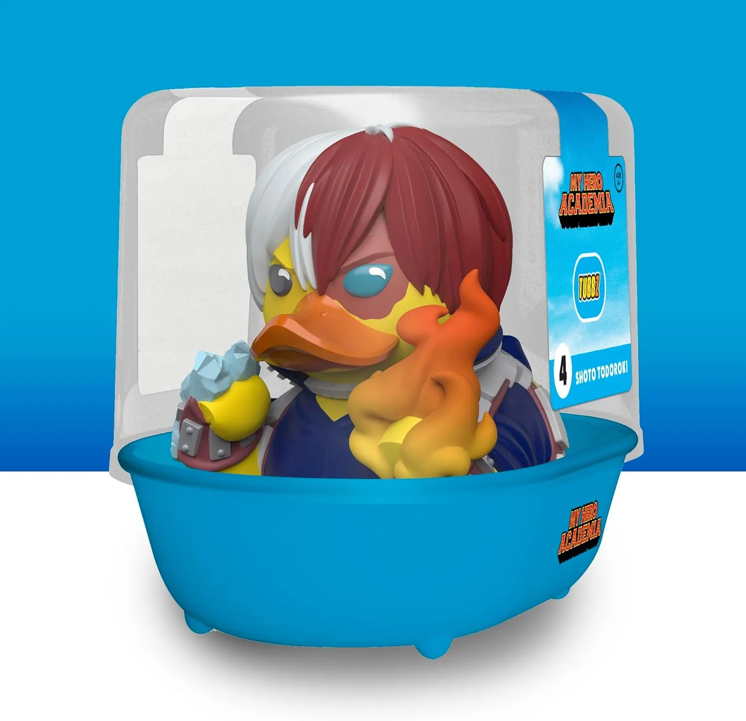 TUBBZ First Edition: My Hero Academia - Shoto Todoroki Cosplaying Rubber Duck Vinyl Figure