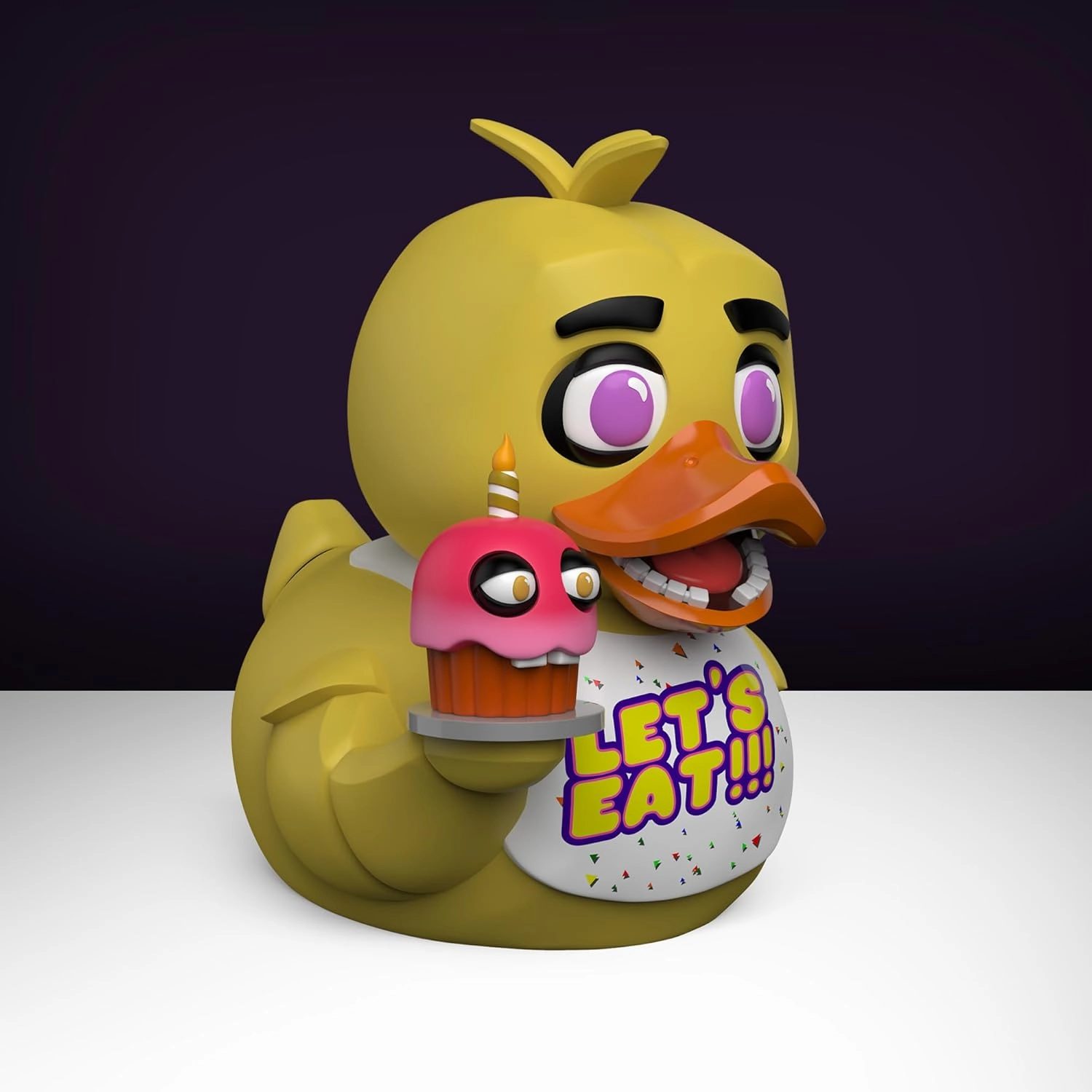 TUBBZ First Edition: Five Nights at Freddy's - Chica Cosplaying Rubber Duck Vinyl Figure
