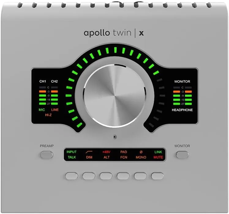 Universal Audio Apollo Twin X QUAD Gen 2 Essentials   Edition Thunderbolt 3 Audio Interface