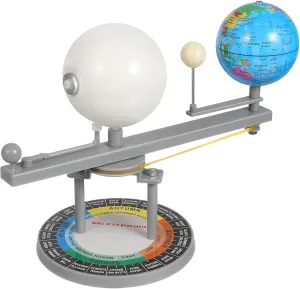 UPKOCH Sun Earth Moon Orbital Model, Kids Solar System Model Orbital Planetarium Model Astronomical Science Educational Kits for Kids Gifts School Teaching Tool