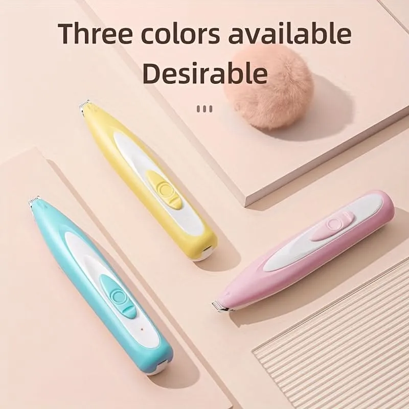 USB Rechargeable LED Pet Paw Trimmer