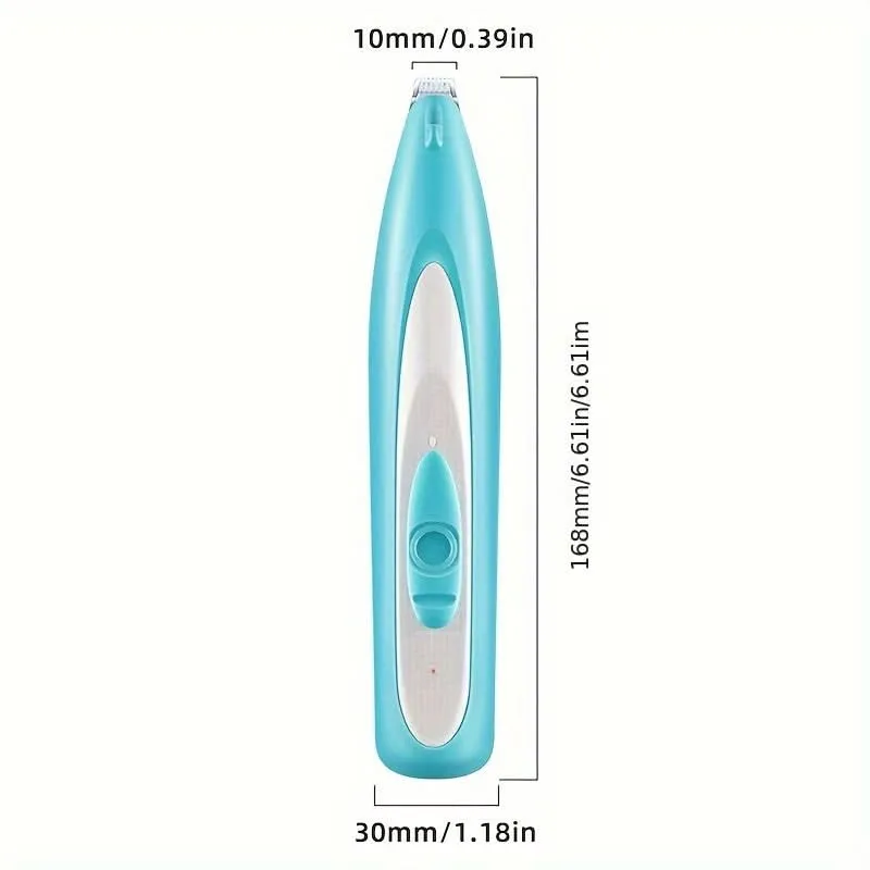 USB Rechargeable LED Pet Paw Trimmer