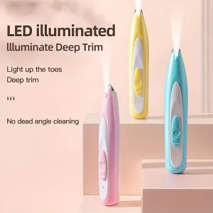 USB Rechargeable LED Pet Paw Trimmer