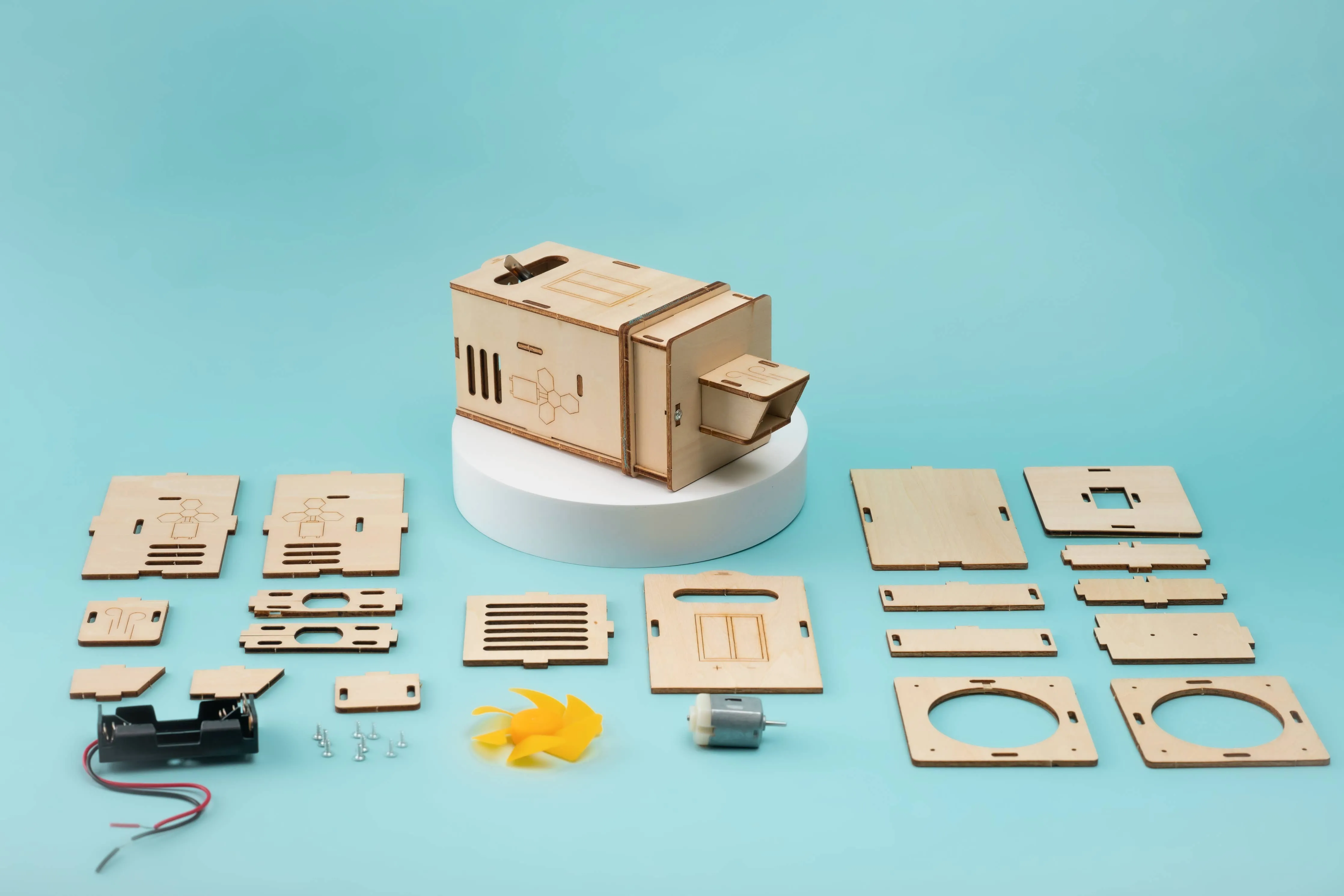 Vaccum Cleaner DIY Kit, Educational STEM Toy for Kids