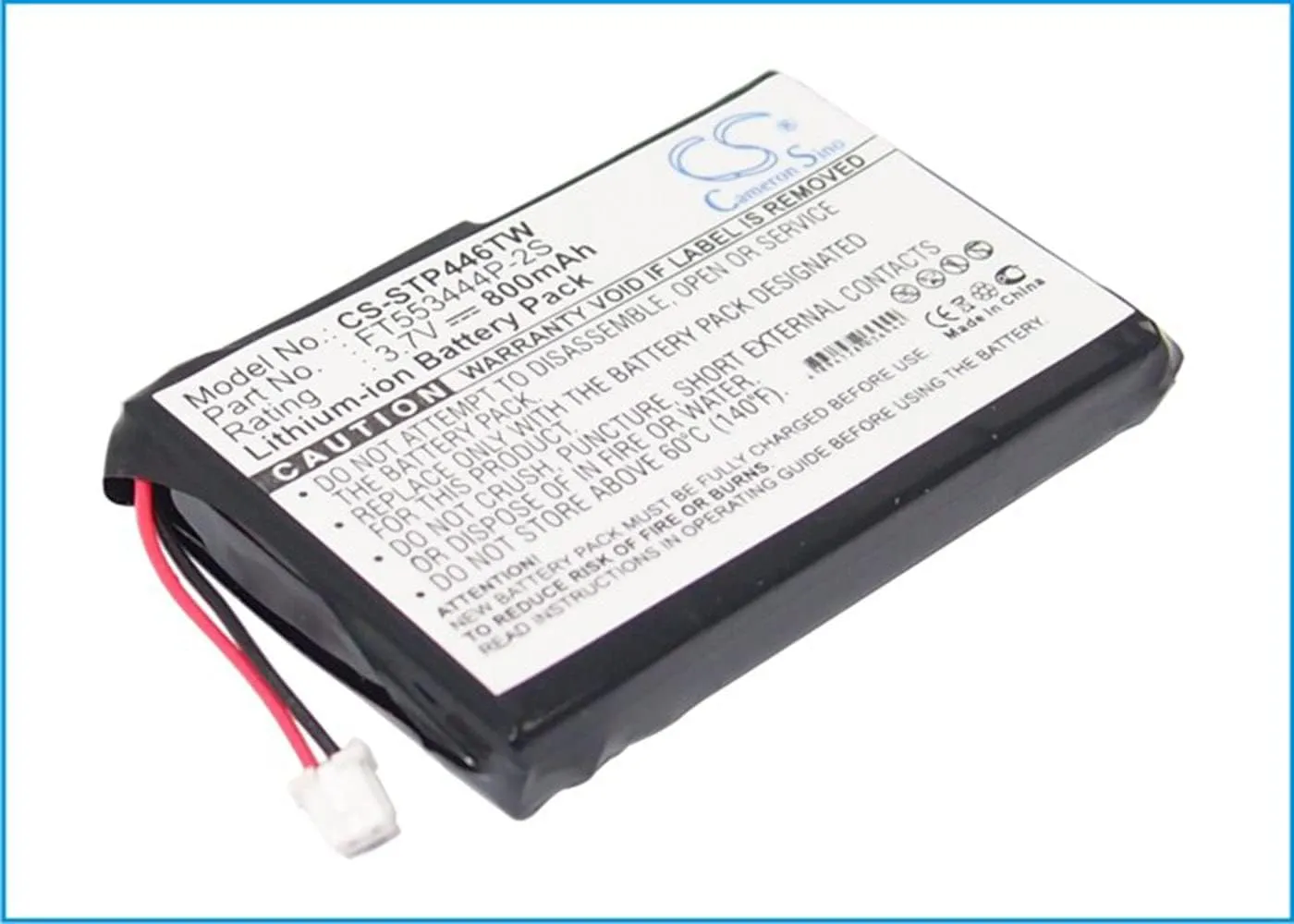 VINTRONS Replacement Battery for STABO 20640, freecomm 600 Set, PMR 446, TOPCOM, Twintalker 7100 (800mAh),