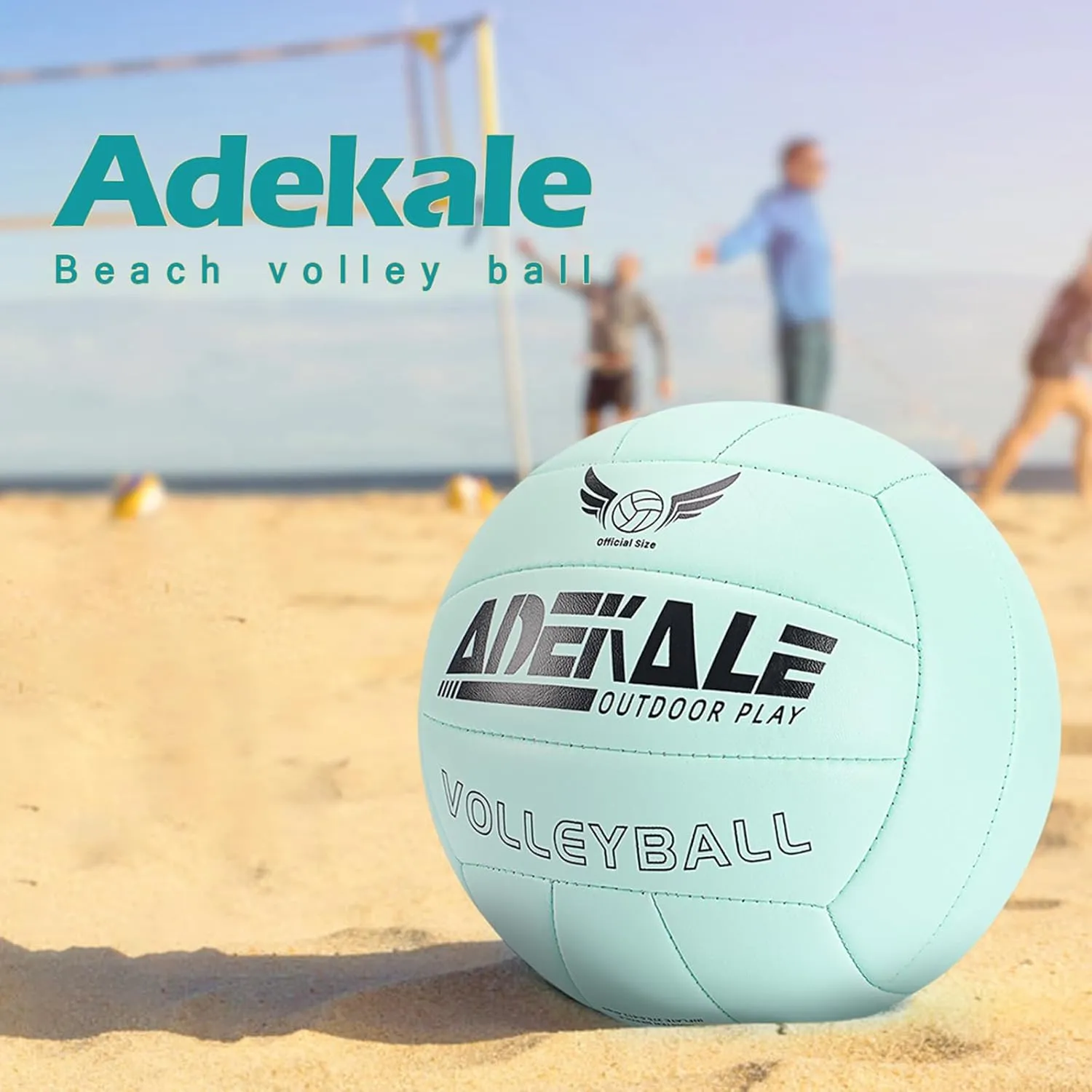 Volleyball Outdoor Volleyball Ball, Volleyballs for Girls Women, Soft Volleyball Official Size for Beach Pool Playing, Ideal Volleyball Gift
