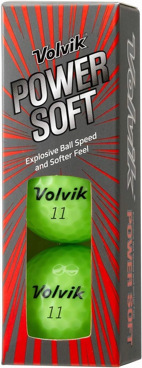 Volvik Power Soft Explosive Ball Speed Golf Balls 3 Dozen Bundle Gift Set