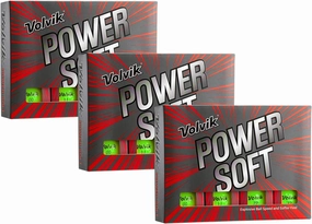 Volvik Power Soft Explosive Ball Speed Golf Balls 3 Dozen Bundle Gift Set