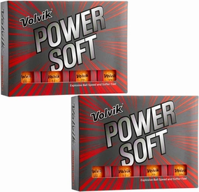 Volvik Power Soft Explosive Ball Speed Golf Balls Bundle Gift Set