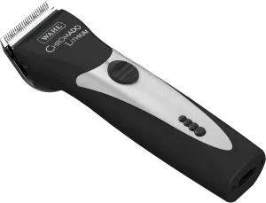 Wahl Professional Animal Chromado Lithium Pet, Dog, Cat & Horse Corded/Cordless Clipper Kit (#41871-0434) - Dog, Cat & Horse Grooming Supplies - Cord/Cordless - Pet Clippers - Black & Silver