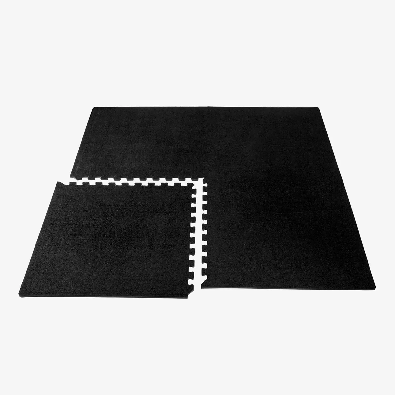 We Sell Mats 3/8 Inch Thick Interlocking Foam Carpet Tiles Durable Carpet Squares Anti Fatigue Support for Home Office or Classroom Use