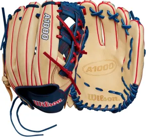 WILSON 2024 A1000 Infield Baseball Gloves - 11", 11.5", 11.75" and 12"