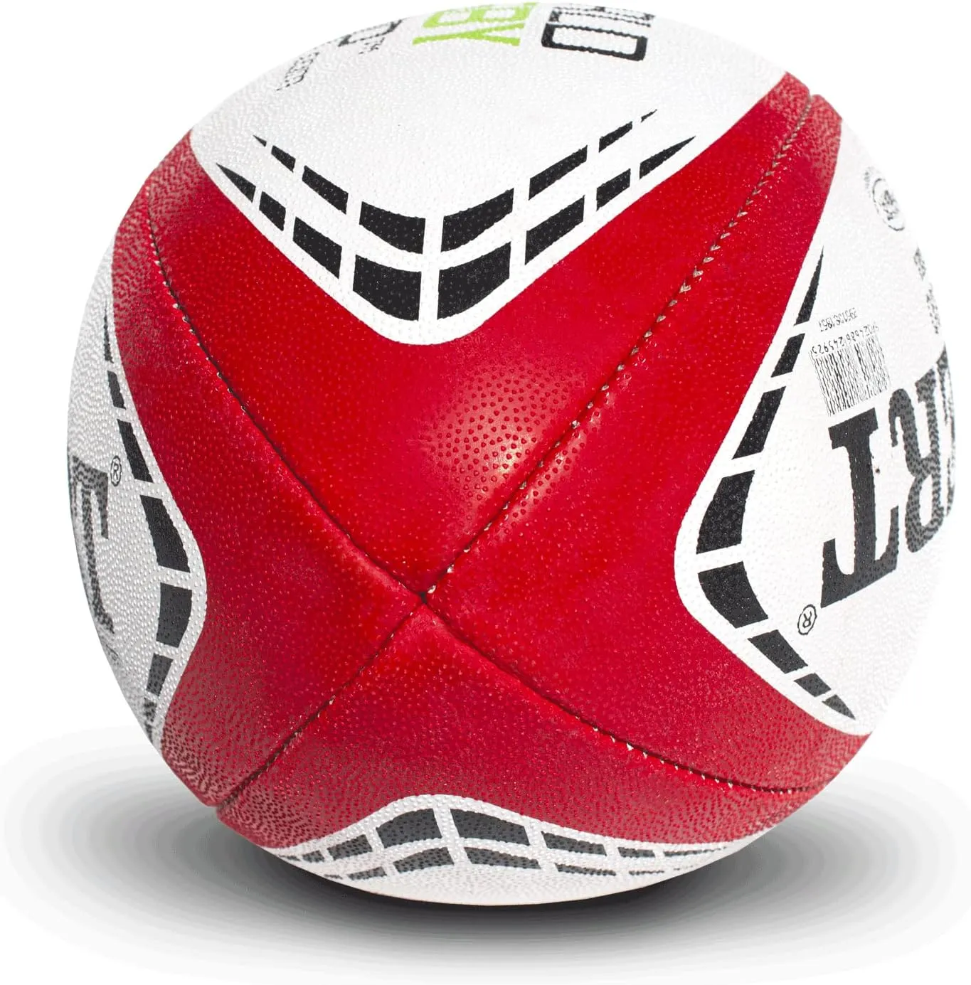 World Rugby Shop X Gilbert G-TR4000 Rugby Ball - Adult and Youth Sizes 3, 4, and 5 - Hand Stitched - 3 Ply Construction