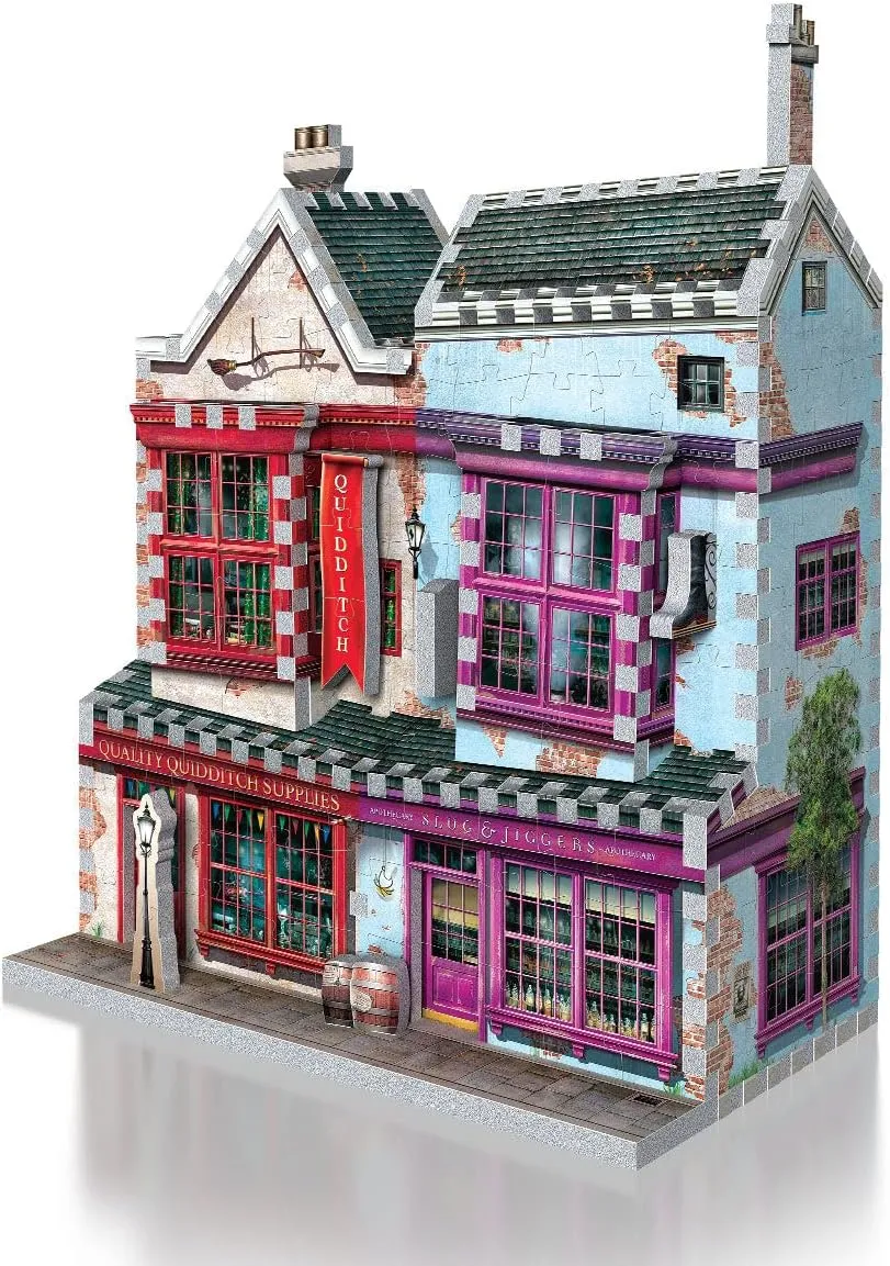 Wrebbit3D Quality Quidditch Supplies and Slug and Jiggers 3D Puzzle for Teens and Adults | 305 Jigsaw Puzzle Pieces | Not Just an Ordinary Model Kit for Adults for Harry Potter Fans