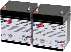Xcooter Mini-X XC50GTB 12V 4.5Ah Scooter Replacement Battery Set