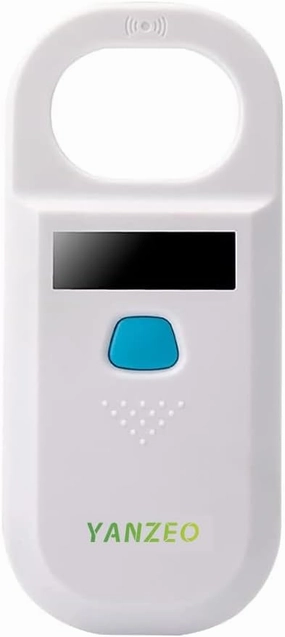 Yanzeo AR180 Pet Dog Cat Microchip Reader,Stray Animal ID 134.2kHz 125kHz 15 Digits Animal Chip Registration RFID Microchips Scanner
