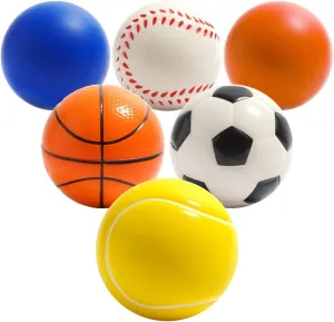 Yonge & Finch Outdoor Toys for Toddlers 1-3, Balls for Toddlers 1-3, Bouncy Balls for Kids, 2 Year Old Toys, Stress Balls Bulk, Soft Play Equipment, Gifts for 2 Year Old Boys