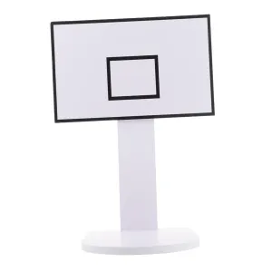 Zerodeko Basketball Decor for Bedrooms Office Mini Hoop Basketball Stand with Rim Backboard